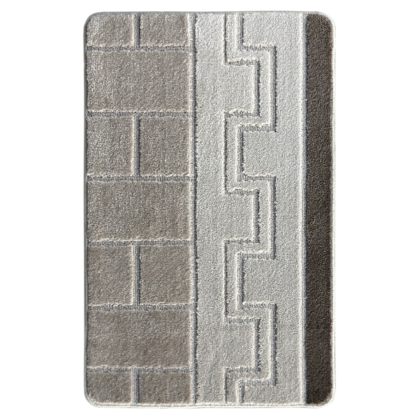 Коврик L'CADESI MARATHON из полипопилена на латексной основе, 60x100см, Египет серый